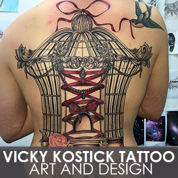 Vicky Kostick Tattoo Art and Design
