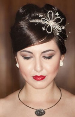 Beautiful bridal hair & make-up at Hair by Elements Salon in Bishop's Stortford