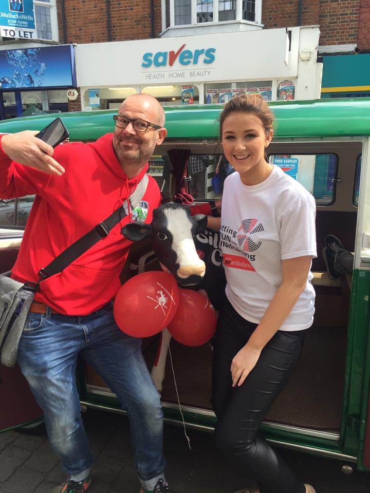 Herts Air Ambulance and Silly Cow