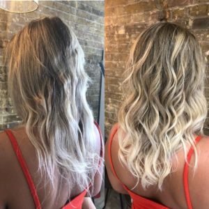blonde balayage best hairdressers in bishops stortford hertfordshire