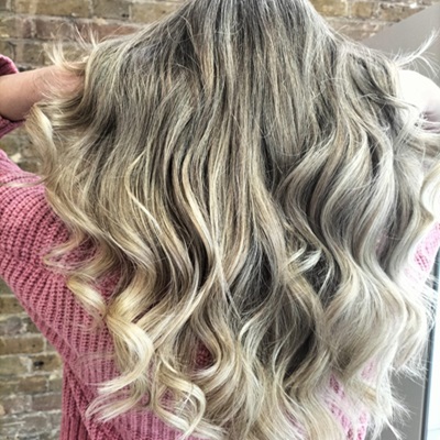 blonde hair for spring at hair by elements in hertfordshire