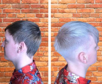 Hair Colour Before and After at Hair by Elements Hairdressers in Bishop's Stortford