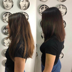 Hair Colour Before and After at Hair by Elements Hairdressers in Bishop's Stortford