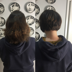 Hair Cuts Before and After at Hair by Elements Hairdressers in Bishop's Stortford
