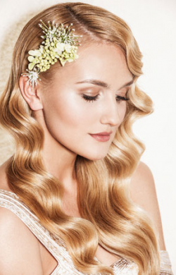 Beautiful bridal hair & make-up at Hair by Elements Salon in Bishop's Stortford