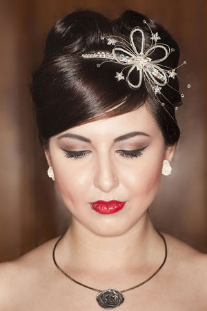 Beautiful bridal hair & make-up at Hair by Elements Salon in Bishop's Stortford