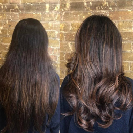 Brunette-Hair-at-Top-Hairdresses-in-Bishops-Stortford-Hertfordshire