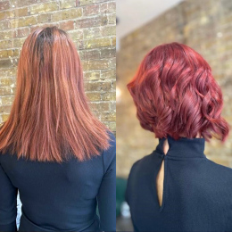 Wavy-Bob-Hairstyle-at-Hair-by-Elements-Salon-in-Bishops-Stortford