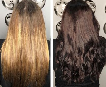 Hair Colour Correction by Elements Hairdressers in Bishop's Stortford