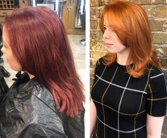 Hair Colour Correction by Elements Hairdressers in Bishop's Stortford
